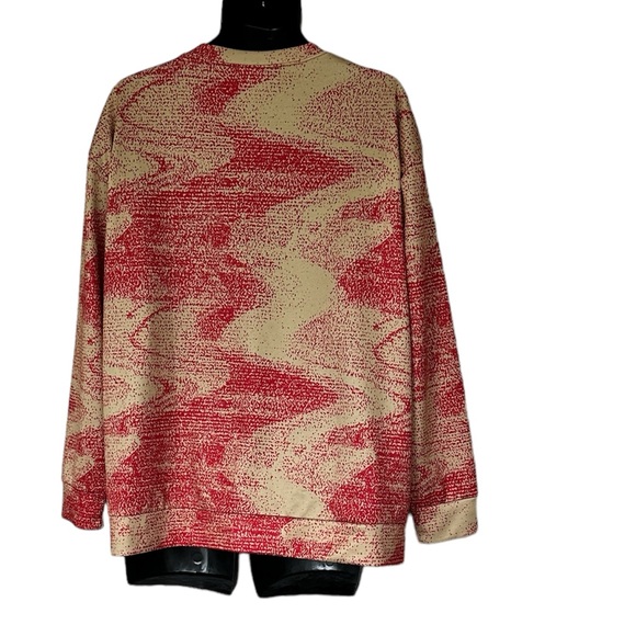 ZUBAZ NFL Apparel MEN'S SAN FRANCISCO 49ERS STATIC CREW NECK SWEATSHIRT L - Picture 5 of 14